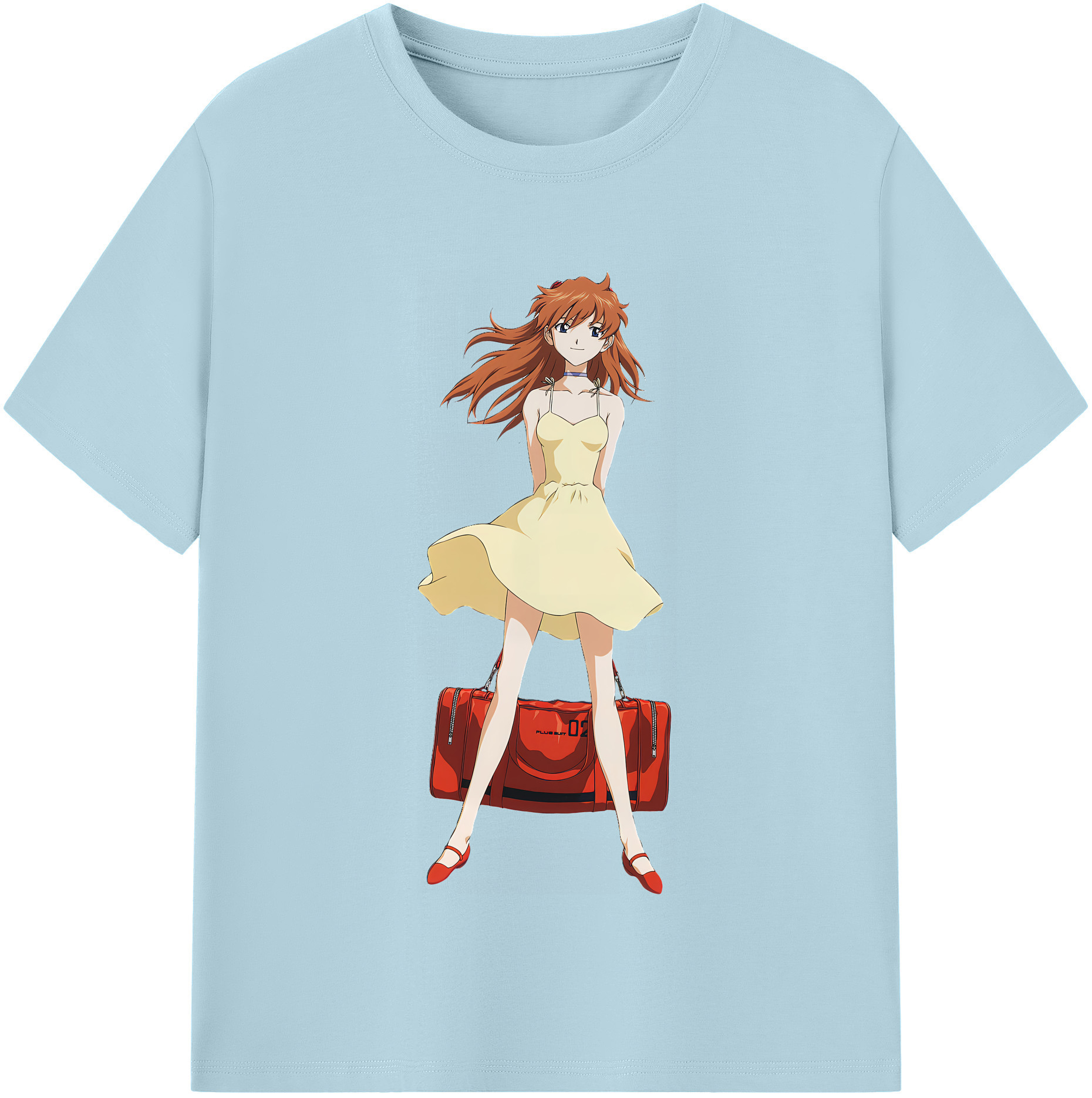 （画像用） EVA 新世紀エヴァンゲリオン 綿100％半袖Tシャツ（フロントプリント）